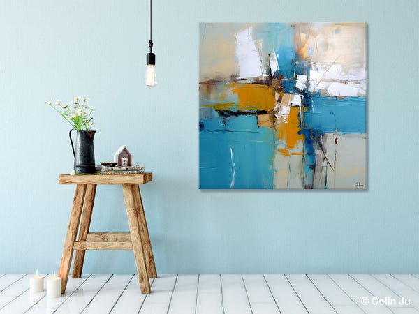 Large Abstract Painting for Bedroom, Original Modern Wall Art Paintings, Oversized Contemporary Canvas Paintings, Modern Acrylic Artwork-Art Painting Canvas