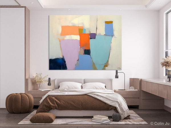 Simple Wall Painting Ideas for Living Room, Extra Large Painting on Canvas, Contemporary Acrylic Art, Original Abstract Wall Art Paintings-Art Painting Canvas