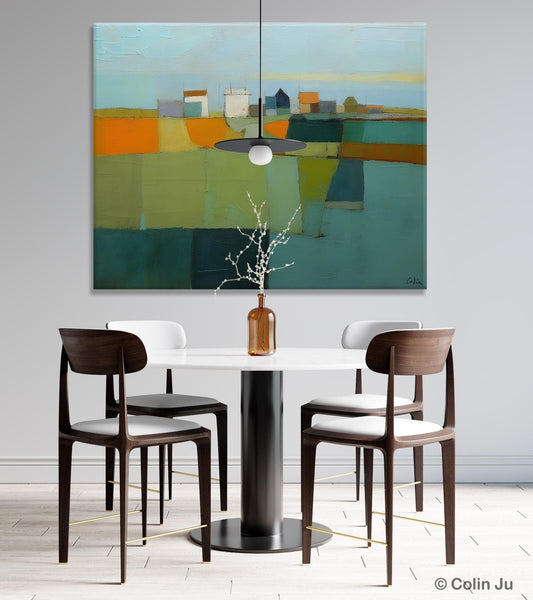 Abstract Landscape Painting on Canvas, Extra Large Landacape Wall Art for Living Room, Original Abstract Wall Art, Acrylic Painting for Sale-Art Painting Canvas