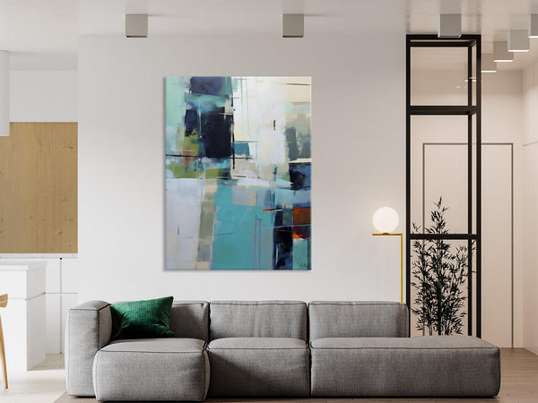 Large Contemporary Wall Art, Acrylic Painting on Canvas, Modern Paintings, Extra Large Paintings for Dining Room, Original Abstract Painting-Art Painting Canvas