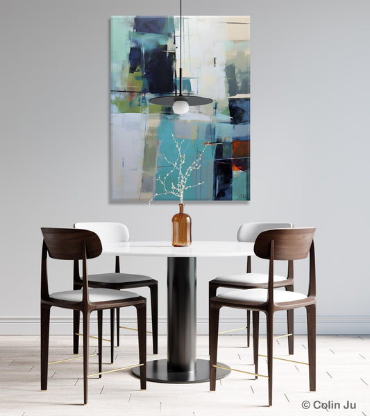 Large Contemporary Wall Art, Acrylic Painting on Canvas, Modern Paintings, Extra Large Paintings for Dining Room, Original Abstract Painting-Art Painting Canvas