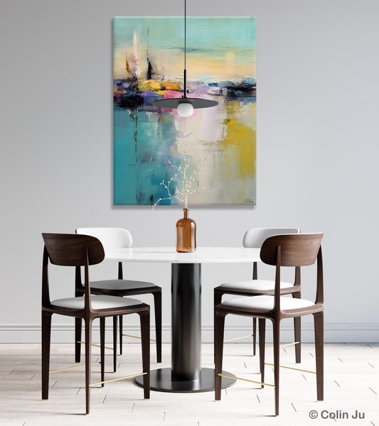 Heavy Texture Canvas Art, Abstract Paintings, Large Contemporary Wall Art, Extra Large Paintings for Living Room, Original Modern Painting-Art Painting Canvas