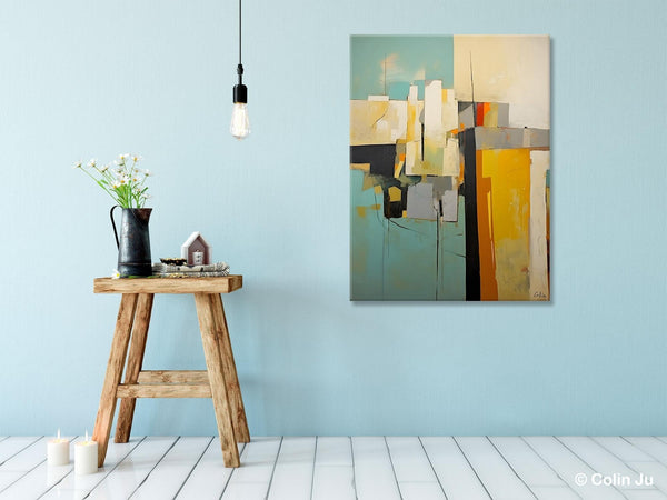 Abstract Paintings, Large Contemporary Wall Art, Extra Large Paintings for Living Room, Heavy Texture Canvas Art, Original Modern Painting-Art Painting Canvas