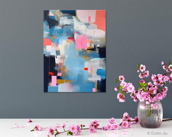 Modern Wall Paintings, Contemporary Painting on Canvas, Abstract Painting for Bedroom, Extra Large Original Acrylic Art, Buy Wall Art Online-Art Painting Canvas