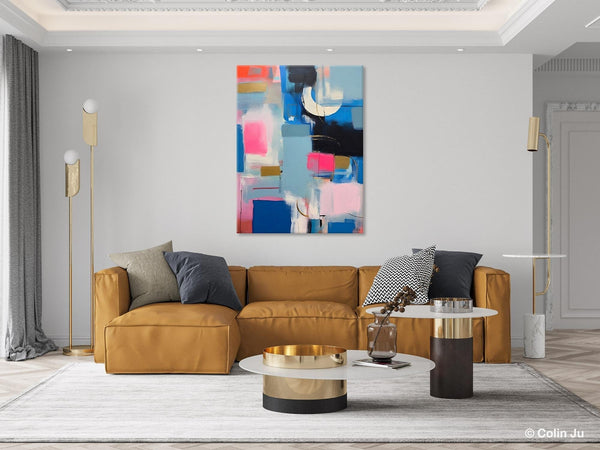 Large Painting Ideas for Living Room, Large Original Canvas Art, Contemporary Acrylic Painting on Canvas, Modern Abstract Wall Art Paintings-Art Painting Canvas