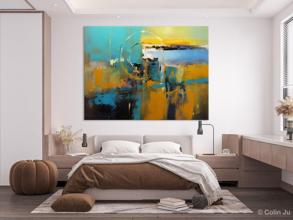 Oversized Canvas Paintings, Original Abstract Art, Hand Painted Canvas Art, Contemporary Acrylic Art, Huge Wall Art Ideas for Living Room-Art Painting Canvas