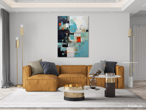 Contemporary Acrylic Painting on Canvas, Large Wall Art Painting for Bedroom, Original Canvas Art, Oversized Modern Abstract Wall Paintings-Art Painting Canvas