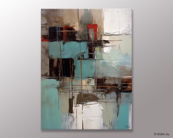 Original Canvas Art, Contemporary Acrylic Painting on Canvas, Large Wall Art Painting for Bedroom, Oversized Modern Abstract Wall Paintings-Art Painting Canvas