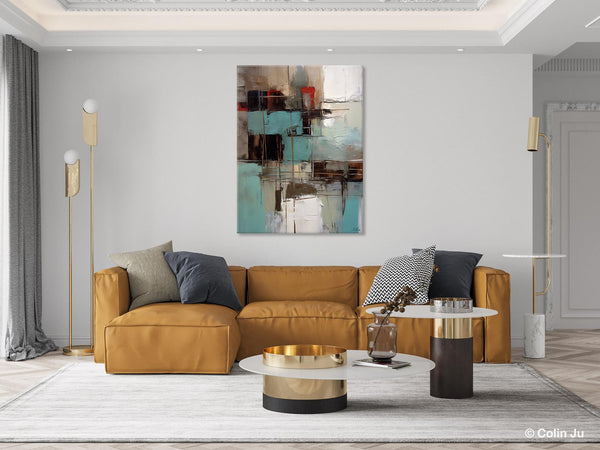 Original Canvas Art, Contemporary Acrylic Painting on Canvas, Large Wall Art Painting for Bedroom, Oversized Modern Abstract Wall Paintings-Art Painting Canvas