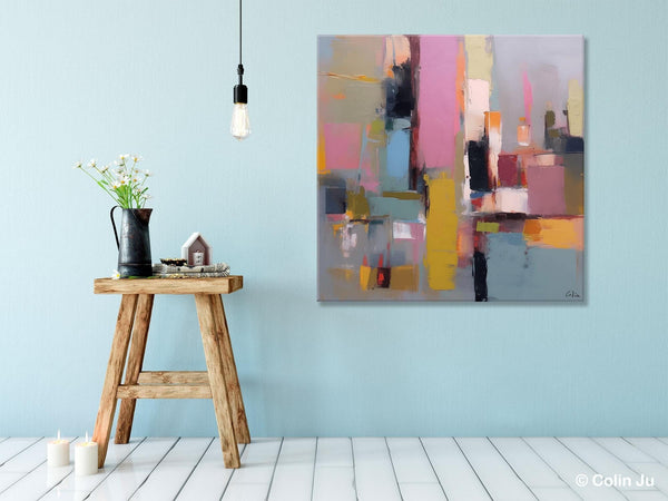 Original Modern Abstract Artwork, Modern Canvas Art Paintings, Extra Large Canvas Paintings for Living Room, Abstract Wall Art for Sale-Art Painting Canvas
