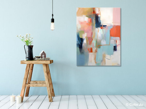 Large Wall Art Painting for Bedroom, Oversized Abstract Wall Art Paintings, Original Modern Artwork, Contemporary Acrylic Painting on Canvas-Art Painting Canvas