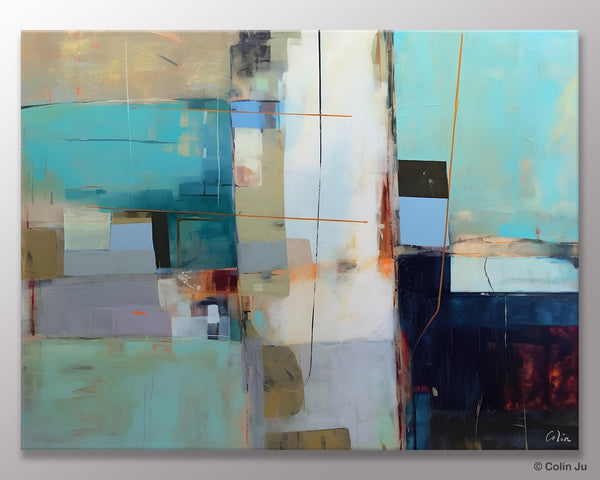 Hand Painted Original Canvas Wall Art, Large Canvas Art Painting for Bedroom, Huge Modern Abstract Paintings, Contemporary Acrylic Paintings-Art Painting Canvas