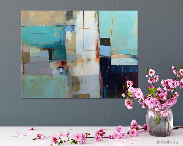 Hand Painted Original Canvas Wall Art, Large Canvas Art Painting for Bedroom, Huge Modern Abstract Paintings, Contemporary Acrylic Paintings-Art Painting Canvas