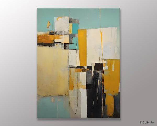 Oversized Abstract Wall Art Paintings, Original Modern Artwork, Large Wall Art Painting for Bedroom, Contemporary Acrylic Painting on Canvas-Art Painting Canvas