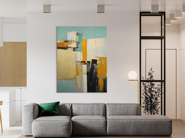 Oversized Abstract Wall Art Paintings, Original Modern Artwork, Large Wall Art Painting for Bedroom, Contemporary Acrylic Painting on Canvas-Art Painting Canvas