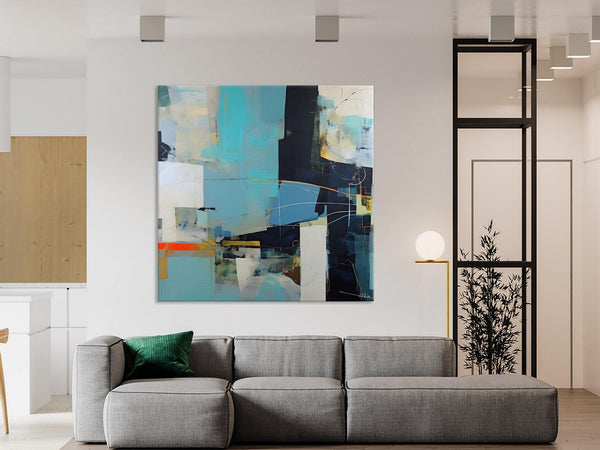 Original Abstract Wall Art, Contemporary Canvas Art, Simple Canvas Paintings, Large Abstract Art for Bedroom, Modern Acrylic Art for Sale-Art Painting Canvas