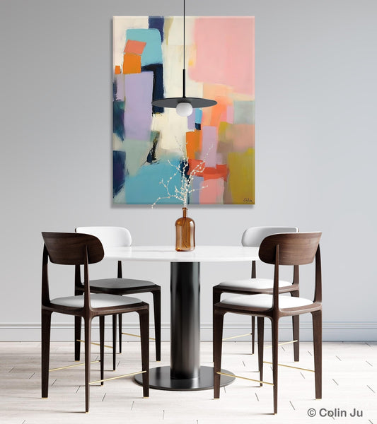 Original Abstract Art, Contemporary Acrylic Art on Canvas, Large Wall Art Painting for Bedroom, Oversized Modern Abstract Wall Paintings-Art Painting Canvas