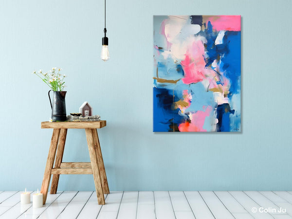 Large Abstract Painting for Bedroom, Oversized Canvas Wall Art Paintings, Original Modern Artwork, Contemporary Acrylic Painting on Canvas-Art Painting Canvas