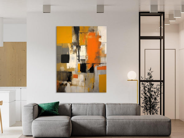 Oversized Abstract Art Paintings, Original Canvas Artwork, Large Wall Art Painting for Dining Room, Contemporary Acrylic Painting on Canvas-Art Painting Canvas