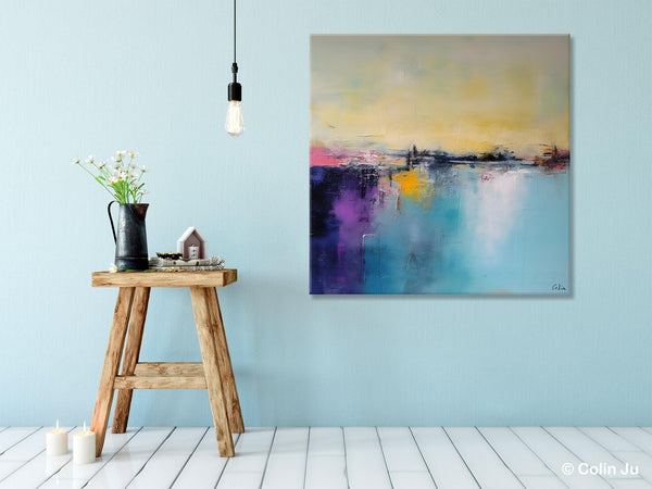 Original Abstract Wall Art, Simple Canvas Art, Large Canvas Paintings for Living Room, Large Abstract Artwork, Modern Acrylic Art for Sale-Art Painting Canvas