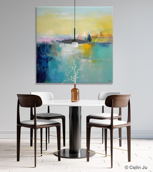 Modern Canvas Paintings, Contemporary Canvas Art, Original Modern Wall Art, Modern Acrylic Artwork, Large Abstract Painting for Bedroom-Art Painting Canvas