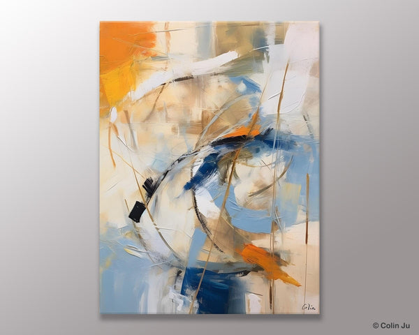 Modern Acrylic Paintings, Large Paintings for Living Room, Contemporary Wall Art Paintings, Hand Painted Canvas Art, Original Abstract Art-Art Painting Canvas
