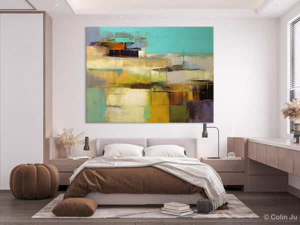 Modern Wall Art Ideas for Bedroom, Extra Large Canvas Painting, Original Abstract Art, Hand Painted Wall Art, Contemporary Acrylic Paintings-Art Painting Canvas