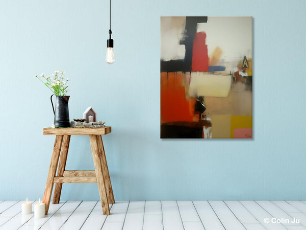 Large Contemporary Wall Art, Abstract Wall Paintings, Extra Large Paintings for Bedroom, Hand Painted Canvas Art, Original Modern Painting-Art Painting Canvas