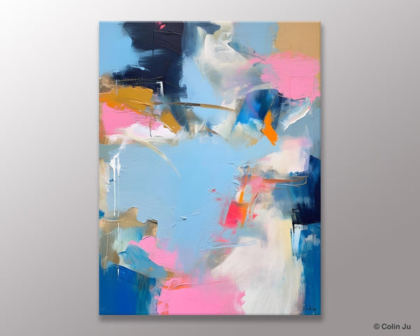 Large Modern Canvas Wall Paintings, Original Abstract Art, Large Wall Art Painting for Living Room, Contemporary Acrylic Painting on Canvas-Art Painting Canvas