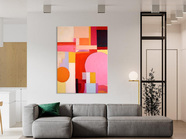 Large Wall Painting for Bedroom, Hand Painted Canvas Art, Large Modern Paintings, Original Abstract Canvas Art, Acrylic Painting on Canvas-Art Painting Canvas