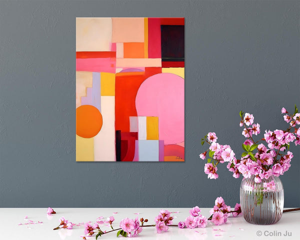 Large Wall Painting for Bedroom, Hand Painted Canvas Art, Large Modern Paintings, Original Abstract Canvas Art, Acrylic Painting on Canvas-Art Painting Canvas