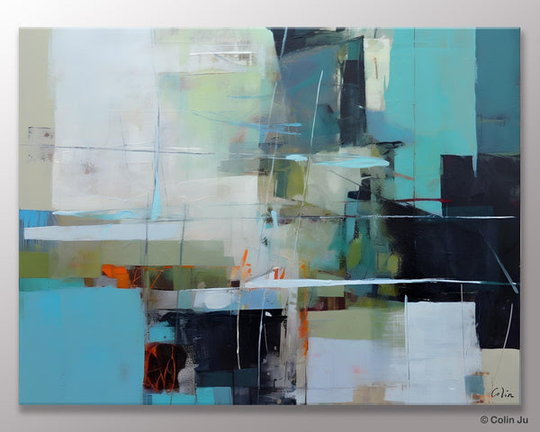 Extra Large Canvas Paintings, Original Abstract Painting, Modern Wall Art Ideas for Living Room, Impasto Art, Contemporary Acrylic Paintings-Art Painting Canvas