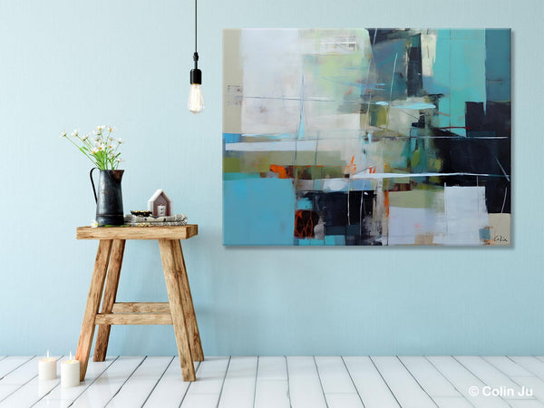 Extra Large Canvas Paintings, Original Abstract Painting, Modern Wall Art Ideas for Living Room, Impasto Art, Contemporary Acrylic Paintings-Art Painting Canvas