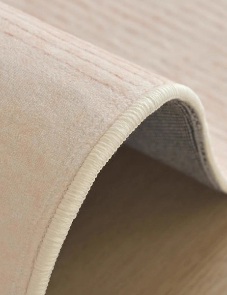 Abstract Contemporary Rugs for Bedroom, Modern Round Rugs under Coffee Table, Circular Rugs for Dining Table, Modern Cream Color Rugs for Living Room