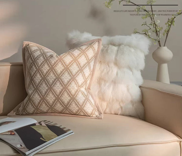 Living Room Decorative Throw Pillows, Modern Decorative Pillow Cover, Decorative Pillow Arrangement Ideas for Couch, Modern Sofa Pillows-Art Painting Canvas