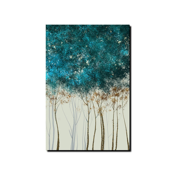 Dining Room Wall Art Ideas, Buy Canvas Art Online, Tree Paintings, Simple Modern Art, Simple Abstract Art, Large Acrylic Painting on Canvas-Art Painting Canvas