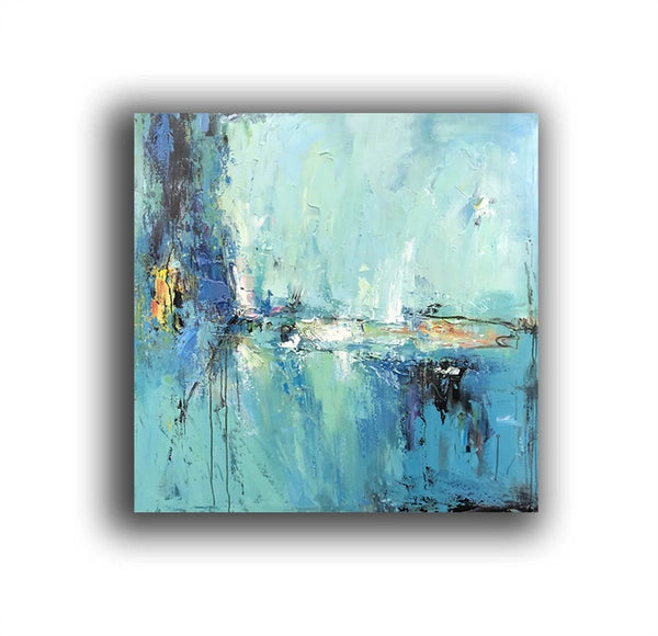 Modern Acrylic Canvas Painting, Heavy Texture Paintings, Palette Knife Paniting, Acrylic Painting on Canvas, Oversized Wall Art Painting for Sale-Art Painting Canvas