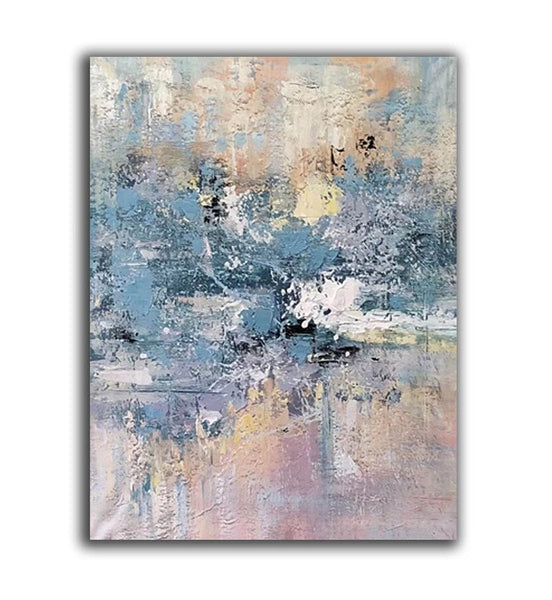Simple Wall Art Ideas, Heavy Texture Painting, Bedroom Abstract Paintings, Modern Abstract Painting, Large Acrylic Canvas Paintings-Art Painting Canvas