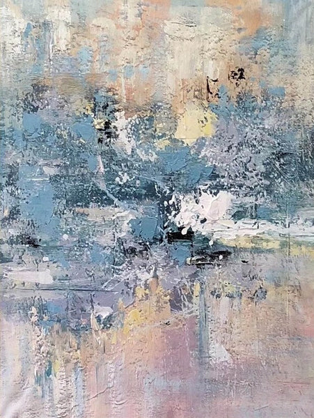 Simple Wall Art Ideas, Heavy Texture Painting, Bedroom Abstract Paintings, Modern Abstract Painting, Large Acrylic Canvas Paintings-Art Painting Canvas