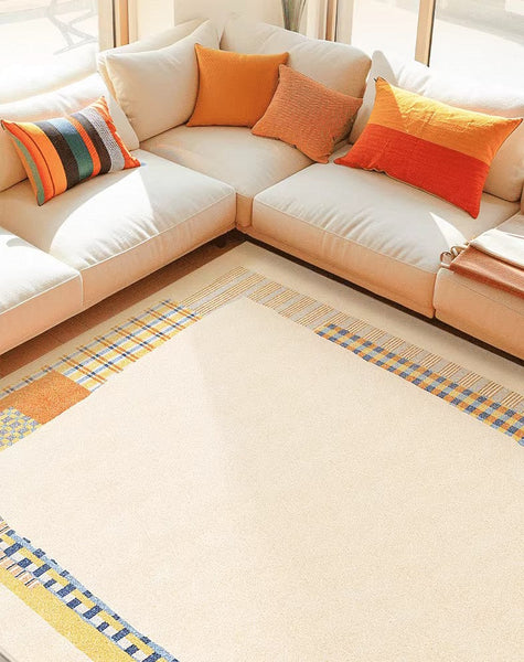 Unique Modern Rug Ideas for Living Room, Modern Floor Carpets for Office, Abstract Contemporary Rugs for Bedroom, Large Modern Rugs under Sofa-Art Painting Canvas