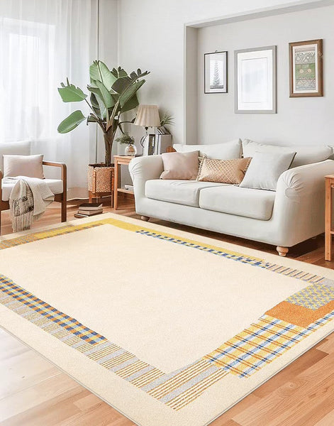 Unique Modern Rug Ideas for Living Room, Modern Floor Carpets for Office, Abstract Contemporary Rugs for Bedroom, Large Modern Rugs under Sofa-Art Painting Canvas