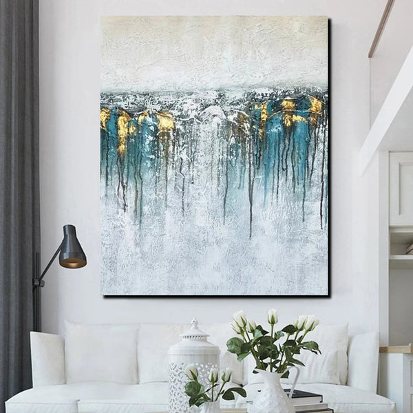 Large Painting for Sale, Buy Large Paintings Online, Simple Modern Art, Contemporary Abstract Art, Bedroom Canvas Painting Ideas-Art Painting Canvas