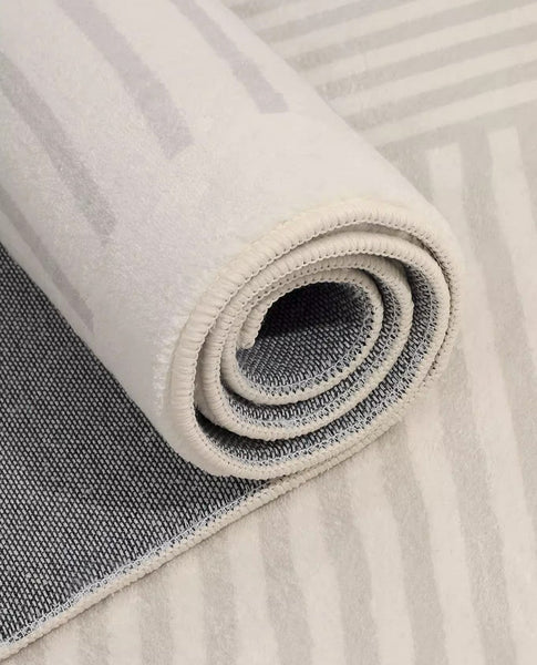 Unique Modern Rugs for Living Room, Extra Large Modern Rugs for Bedroom, Contemporary Modern Rugs for Dining Room-Art Painting Canvas