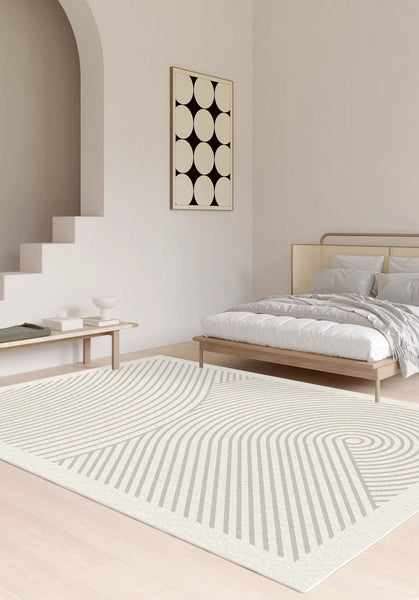 Unique Modern Rugs for Living Room, Extra Large Modern Rugs for Bedroom, Contemporary Modern Rugs for Dining Room-Art Painting Canvas