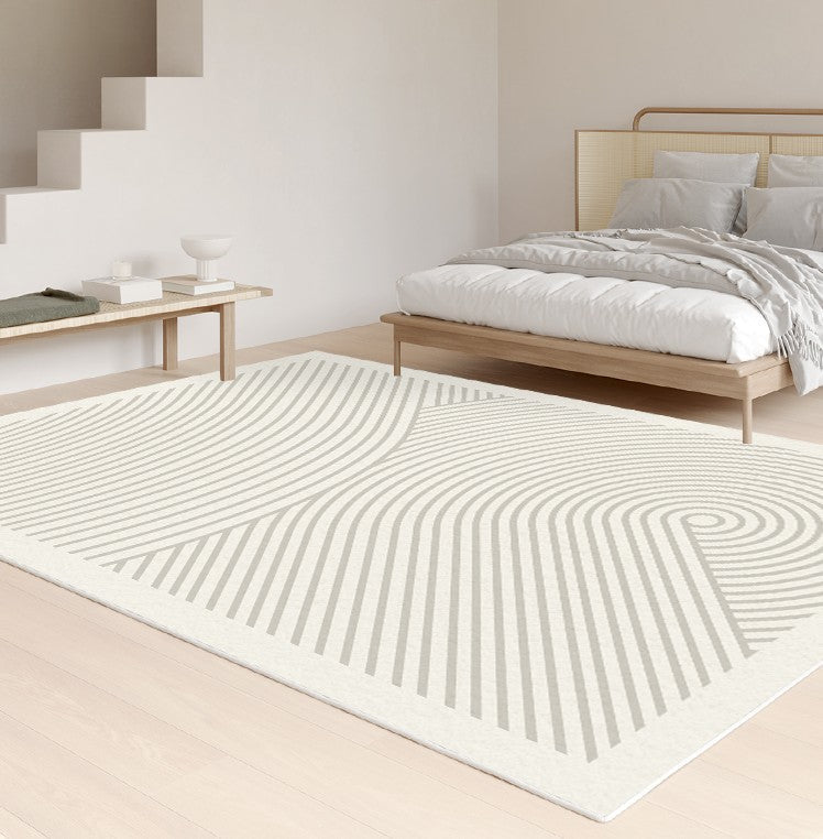 Unique Modern Rugs for Living Room, Extra Large Modern Rugs for Bedroom, Contemporary Modern Rugs for Dining Room-Art Painting Canvas