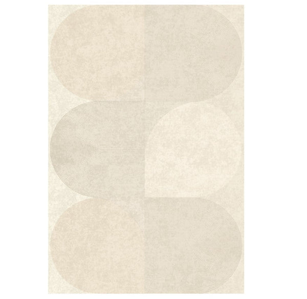 Modern Rug Ideas for Bedroom, Contemporary Modern Rug Placement Ideas for Living Room, Cream Color Geometric Rugs for Dining Room-Art Painting Canvas