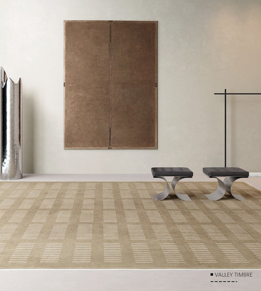 Thick Soft Floor Carpets for Living Room, Dining Room Modern Rugs, Modern Living Room Rug Placement Ideas, Soft Contemporary Rugs for Bedroom-Art Painting Canvas
