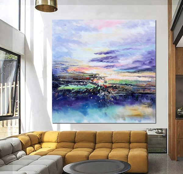 Modern Paintings for Bedroom, Acrylic Paintings for Living Room, Simple Painting Ideas for Living Room, Large Wall Art Ideas for Dining Room, Acrylic Painting on Canvas-Art Painting Canvas