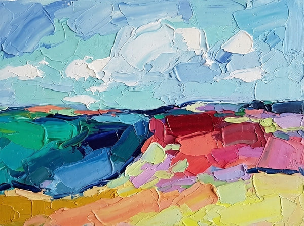 Palette Knife Paintings, Modern Abstract Painting, Original Abstract Art, Original Small Paintings, Hand Painted Canvas Art, Impasto Artwork