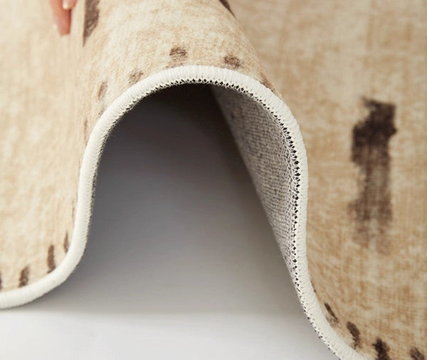 Modern Rugs under Dining Room Table, Contemporary Abstract Rugs Next to Bed, Geometric Modern Carpets for Office, Large Modern Rugs for Living Room-Art Painting Canvas